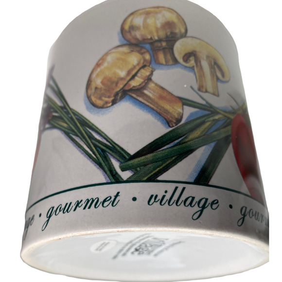 Kitchen Gourmet Village Dip Chiller Warmer Server 2pc Vintage Collectible - Picture 3 of 11